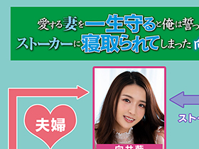 愛する妻を一生守ると俺は誓ったのにストーカーに寝取られてしまった　向井藍 サンプル動画サムネイル